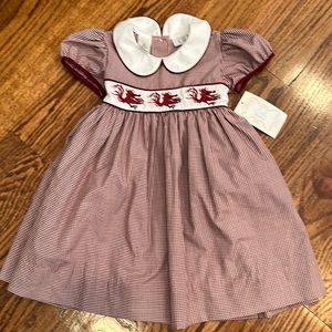 Lulu Bebe, gamecocks dress. Sz 3t. NWT.